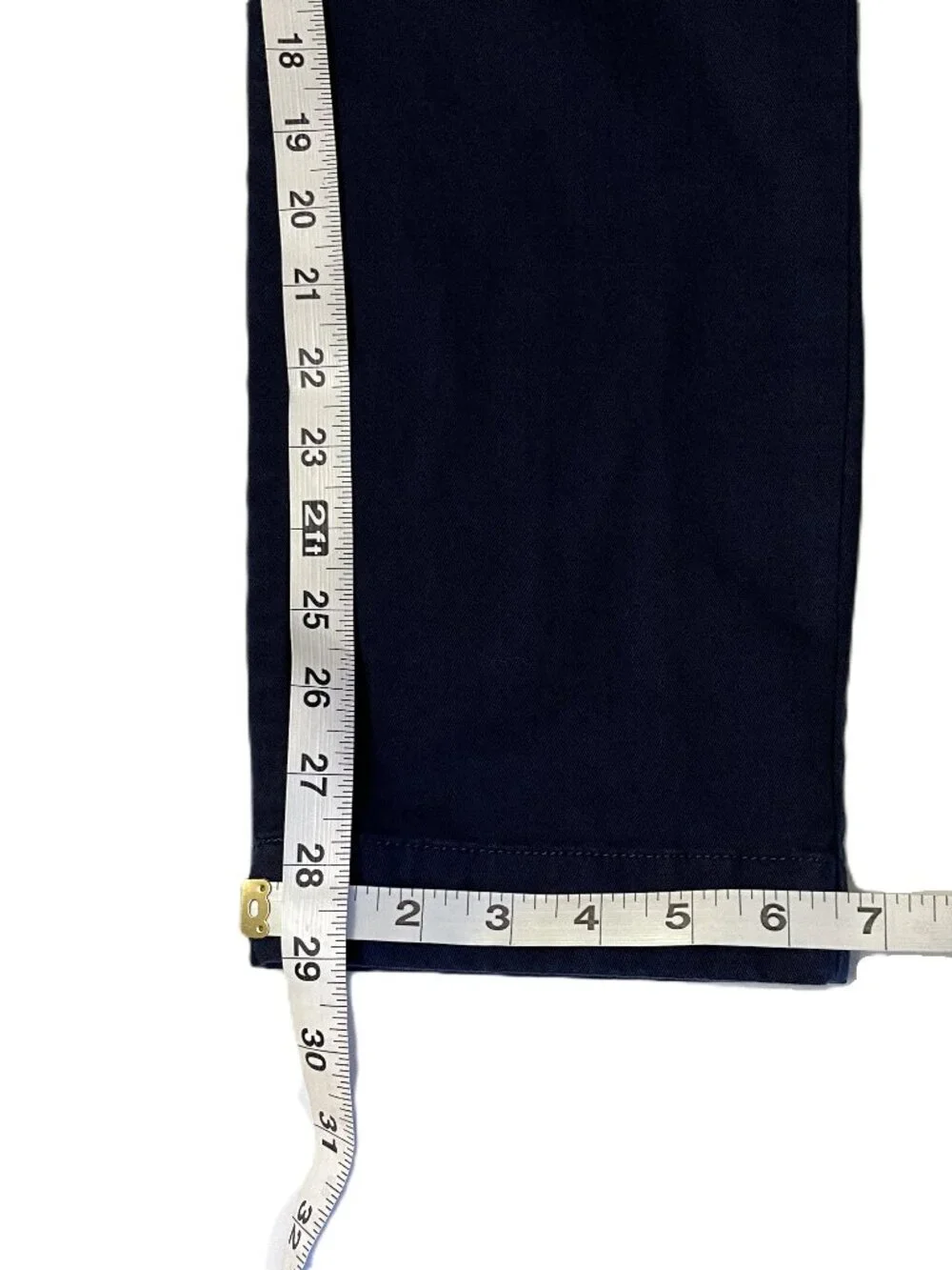 J Crew 770 Straight Pants Men 30x30 * Navy Blue Chinos Cotton Stretch AR886